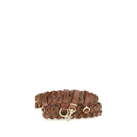 Miu Miu Brown Calf Leather Bos Taurus Regular Belt