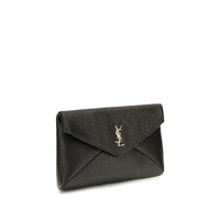 Saint Laurent Black Lamb Ovis Aries Aries Wallet