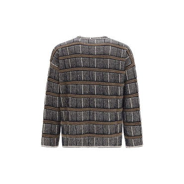 Giorgio Armani Blue Silk Sweatshirt