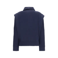 Giorgio Armani Blue Wool Oves Aries Bomber