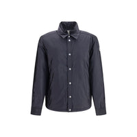 Moncler Blue Polyamide Shell Jacket