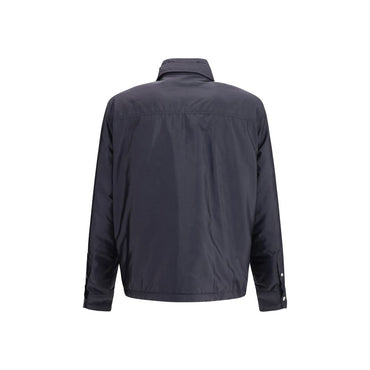 Moncler Blue Polyamide Shell Jacket