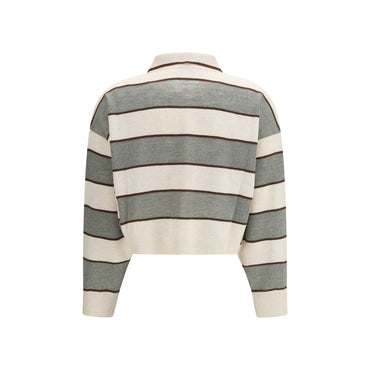 Brunello Cucinelli Multicolor Wool Oves Aries T-Shirt