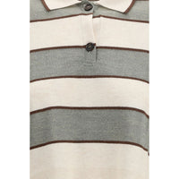 Brunello Cucinelli Multicolor Wool Oves Aries T-Shirt