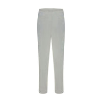 Brunello Cucinelli White Linen Casual Pants