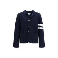 Thom Browne Blue Wool Oves Aries Full-Length Jacket