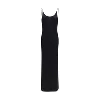 Saint Laurent Black Viscose Casual Dress