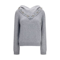 Prada Gray Cashmere Sweatshirt