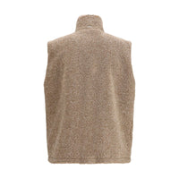 Herno Beige Polyester Sleeveless Jacket