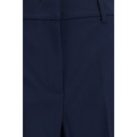 Max Mara Blue Wool Oves Aries Casual Pants