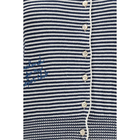 Max Mara Blue Cotton Cardigan
