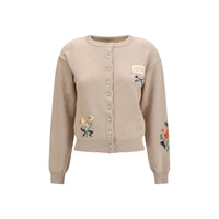 Max Mara Beige Cotton Cardigan
