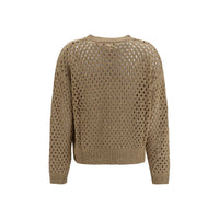 Max Mara Beige Cotton Sweatshirt