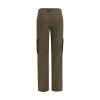 Burberry Bicolor Cotton Cargo Pants
