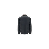 Barbour Black Cotton Full-Length Jacket