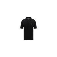 Prada Black Wool Oves Aries Polo Shirt