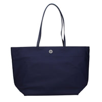 Tory Burch Blue Fabric Shoulder Bag
