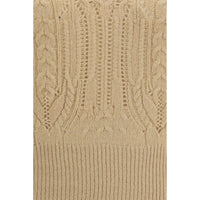 Ermanno Scervino Beige Cashmere Sweater
