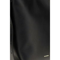Jil Sander Black Calf Leather Bos Taurus Handbag