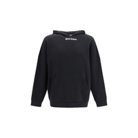 Palm Angels Black Cotton Sweatshirt