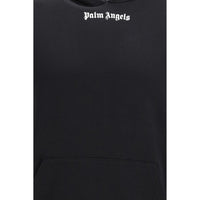 Palm Angels Black Cotton Sweatshirt