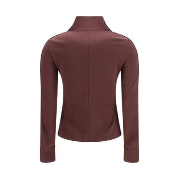 Courrèges Bordeaux Polyester Sweatshirt