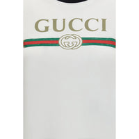 Gucci White Cotton T-Shirt