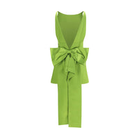 Self-Portrait Bicolor Polyester Casual Dress