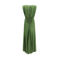 Self-Portrait Bicolor Viscose Casual Dress
