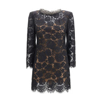 Self-Portrait Black Polyamide Casual Dress