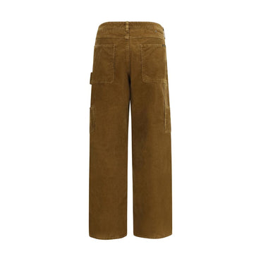 Golden Goose Brown Cotton Cargo Pants