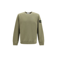 Stone Island Bicolor Cotton Sweatshirt