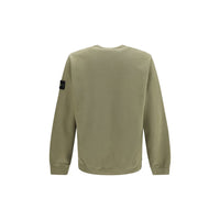 Stone Island Bicolor Cotton Sweatshirt
