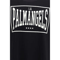Palm Angels Black Cotton T-Shirt