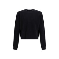 Rick Owens Black Alpaca Vicugna Pacos Sweatshirt