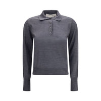 Golden Goose Gray Wool Oves Aries Shirt