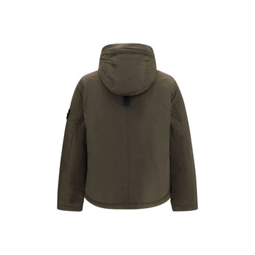 Stone Island Bicolor Polyester Shell Jacket