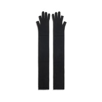 Rick Owens Black Wool Oves Aries Gloves