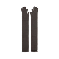 Rick Owens Gray Wool Oves Aries Gloves