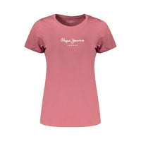 Pepe Jeans Pink Cotton Women's T-Shirt