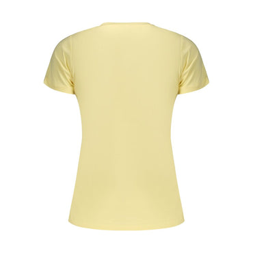 Pepe Jeans Yellow Cotton Women's T-Shirt