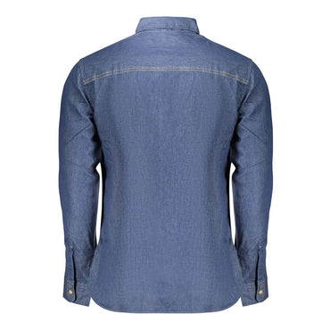 Pepe Jeans Blue Cotton Men's Shirt
