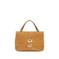 Zanellato Beige Suede Leather Shoulder Bag