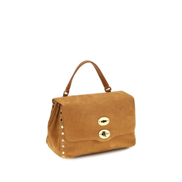 Zanellato Beige Suede Leather Shoulder Bag