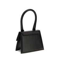 Jacquemus Black Calf Leather Bos Taurus Handbag