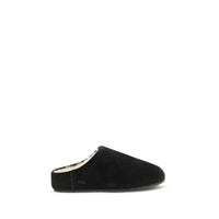 UGG Black Leather Mules