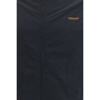 Versace Black Polyamide Bomber