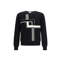 Versace Black Cashmere Sweater