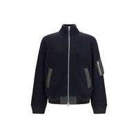 Sacai Blue Wool Oves Aries Sweatshirt