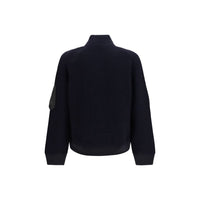Sacai Blue Wool Oves Aries Sweatshirt
